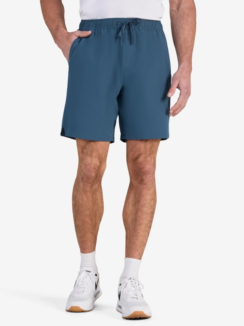 Bad Birdie Men's 8” Active Golf Shorts in Blue Size Large MSRP$74  5-pocket